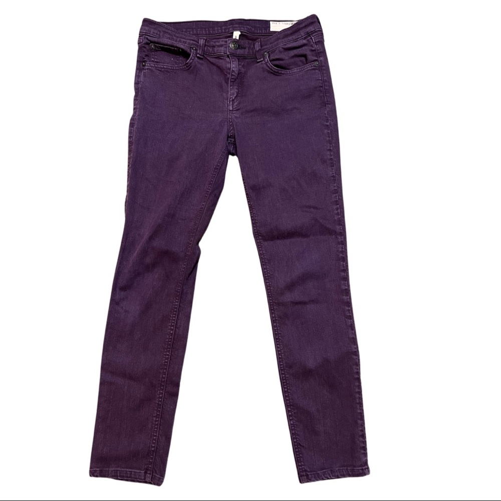 Rag and Bone Skinny Jean Purple Size 28